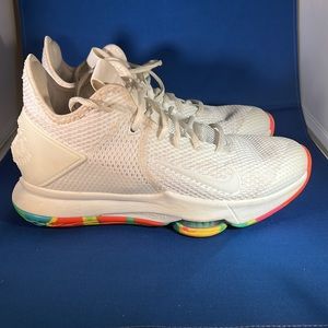 Nike Lebron Witness IV “Fruity Pebbles” BV7427-102 Sz 8 Basketball Shoes 2020